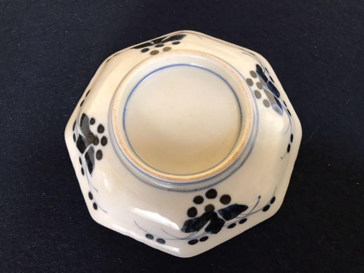 人気定番限定SALE 懐石 伊万里 染付 金彩色絵 松竹梅 八角 小皿 5客 1fラック lNaYE-m29597301849 在庫即納