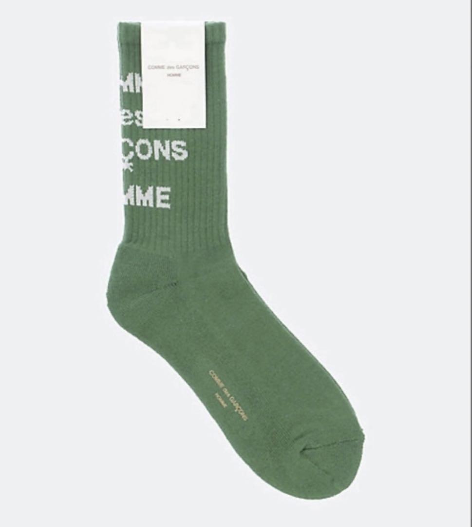Comme des Garçons オム ロゴソックス 3色