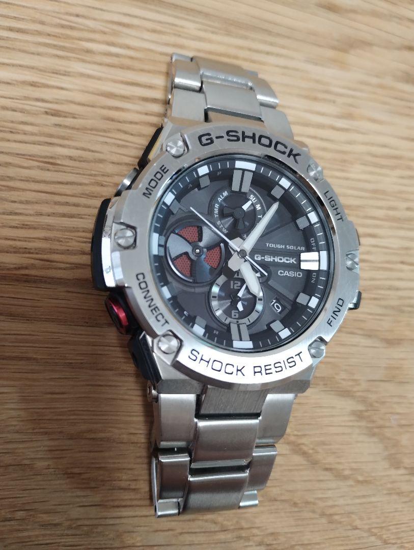 GST-B100 電波ソーラー G-STEEL Bluetooth Gショック