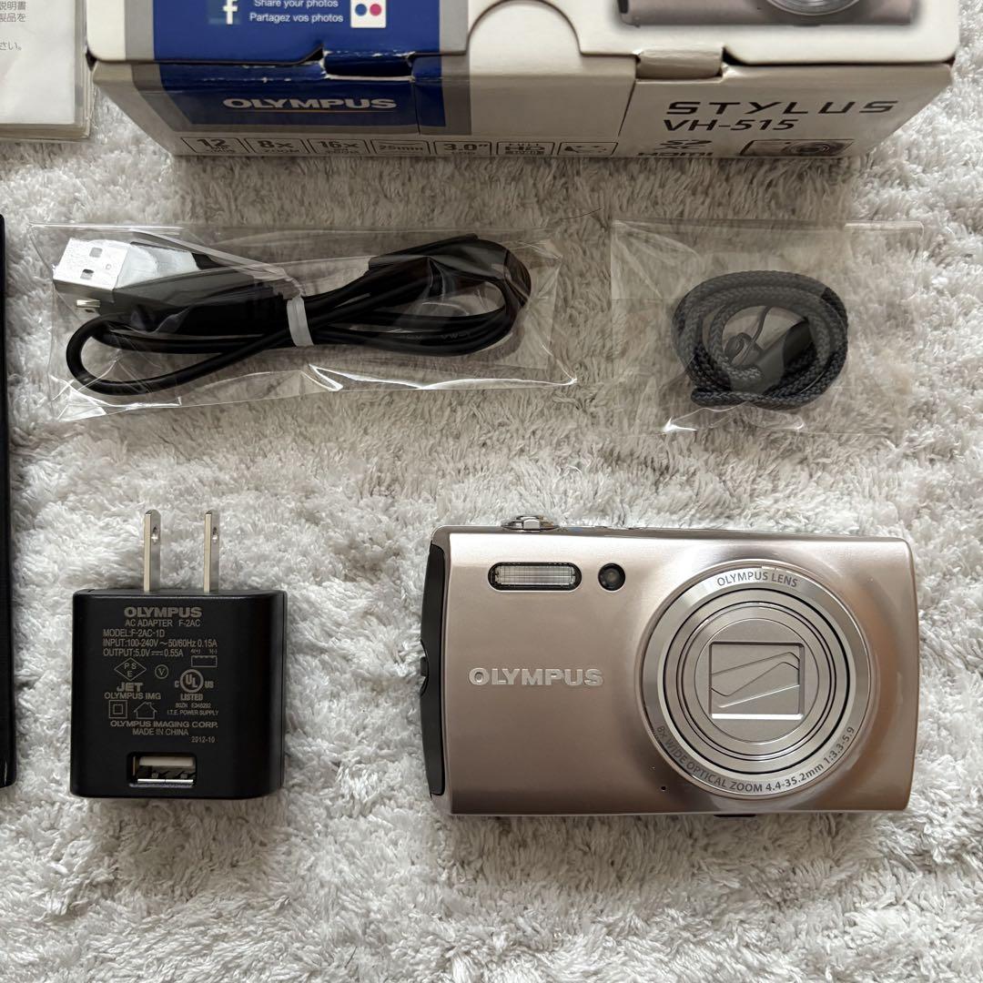 極上品【動作確認済】OLYMPUS オリンパス STYLUS VH-515