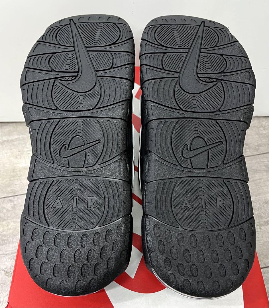 ナイキ エア モア アップテンポ スライド ブラック 28cm ナイキ NIKE エア モアアップテンポ スライド 28cm ブラック