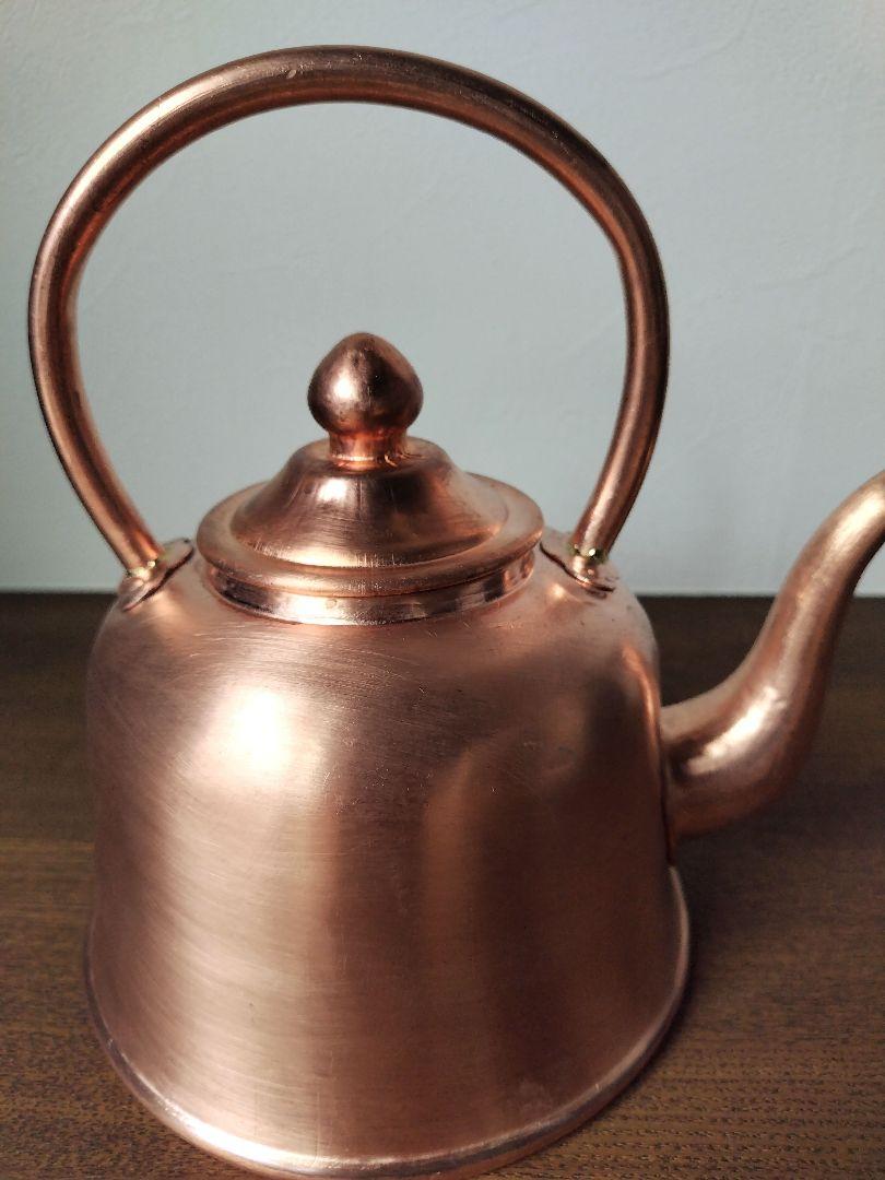 中国 四川省 茶道具 銅 薬缶 やかん 新品未使用 - メルカリ