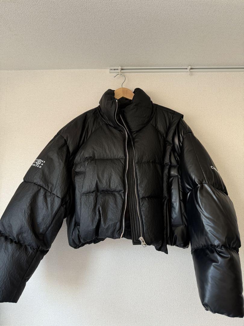 ジャケット・アウター MM6 X CHENPENG Cropped Down Jacket