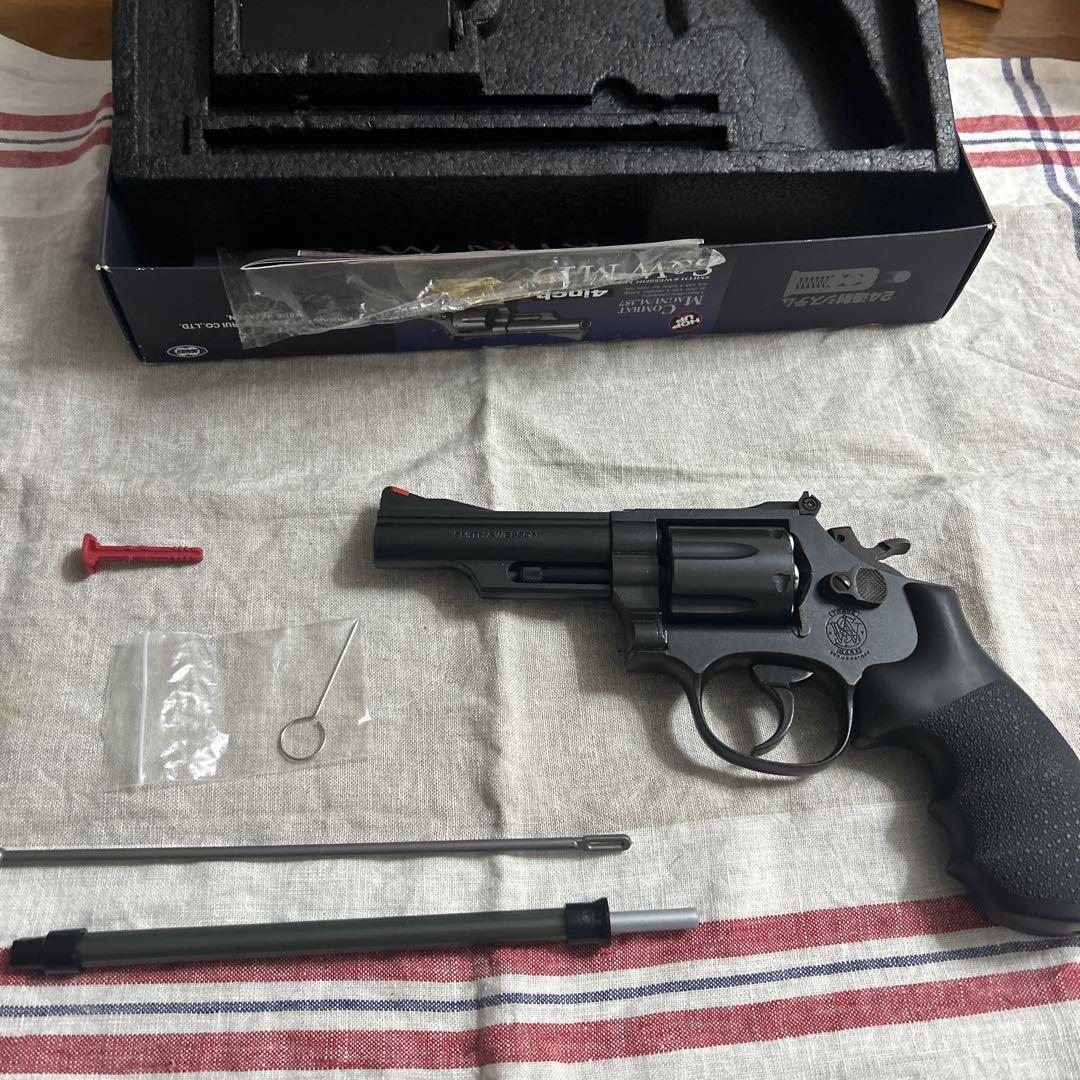 S&W M19 ガスリボルバー 4インチ