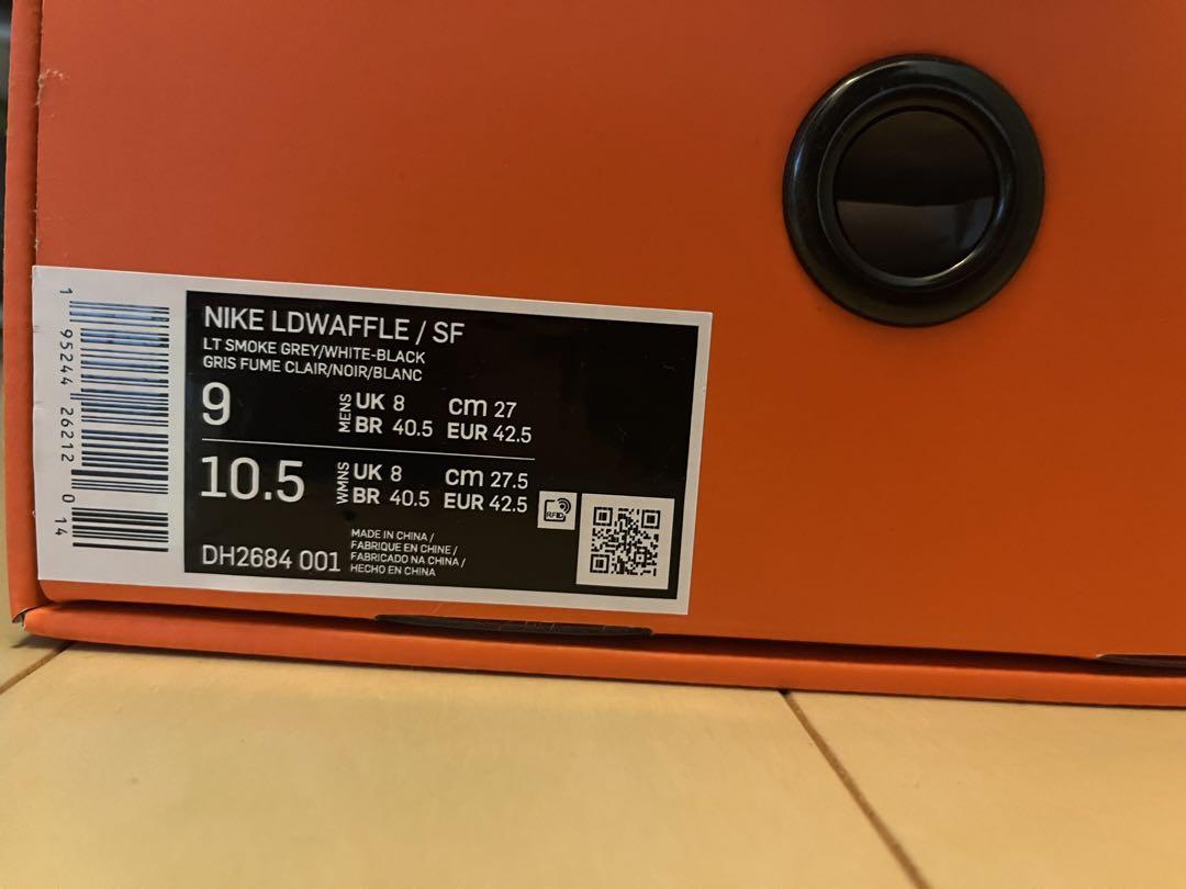 Nike×Fragment Designxsacai LD Waffle