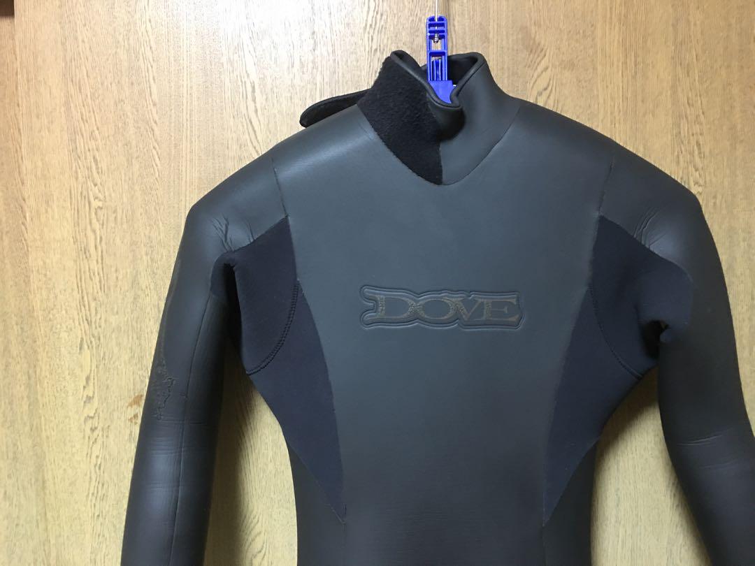 人気提案 DOVE セミドライスーツ 5mm×3mm 裏起毛 サーフィン