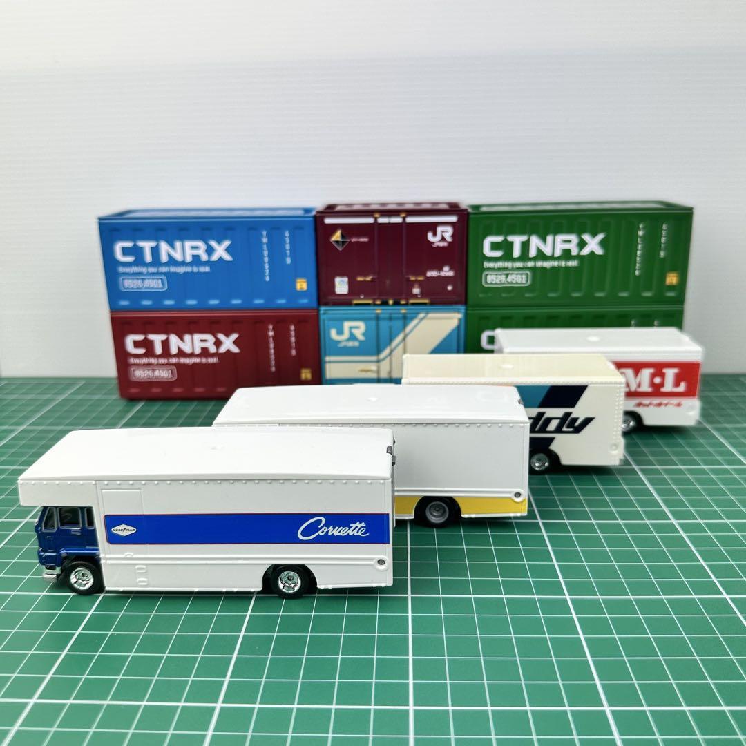 ホットウィール　プレミアム　トランスポート　4台＋2コンテナセット