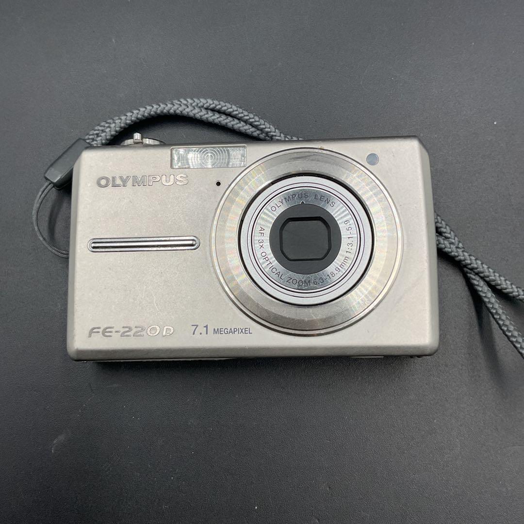 OLYMPUS FE-220 7.1メガピクセル デジタルカメラ OLYMPUS FE-220/X-785 デジタルカメラ 7.1メガピクセル
