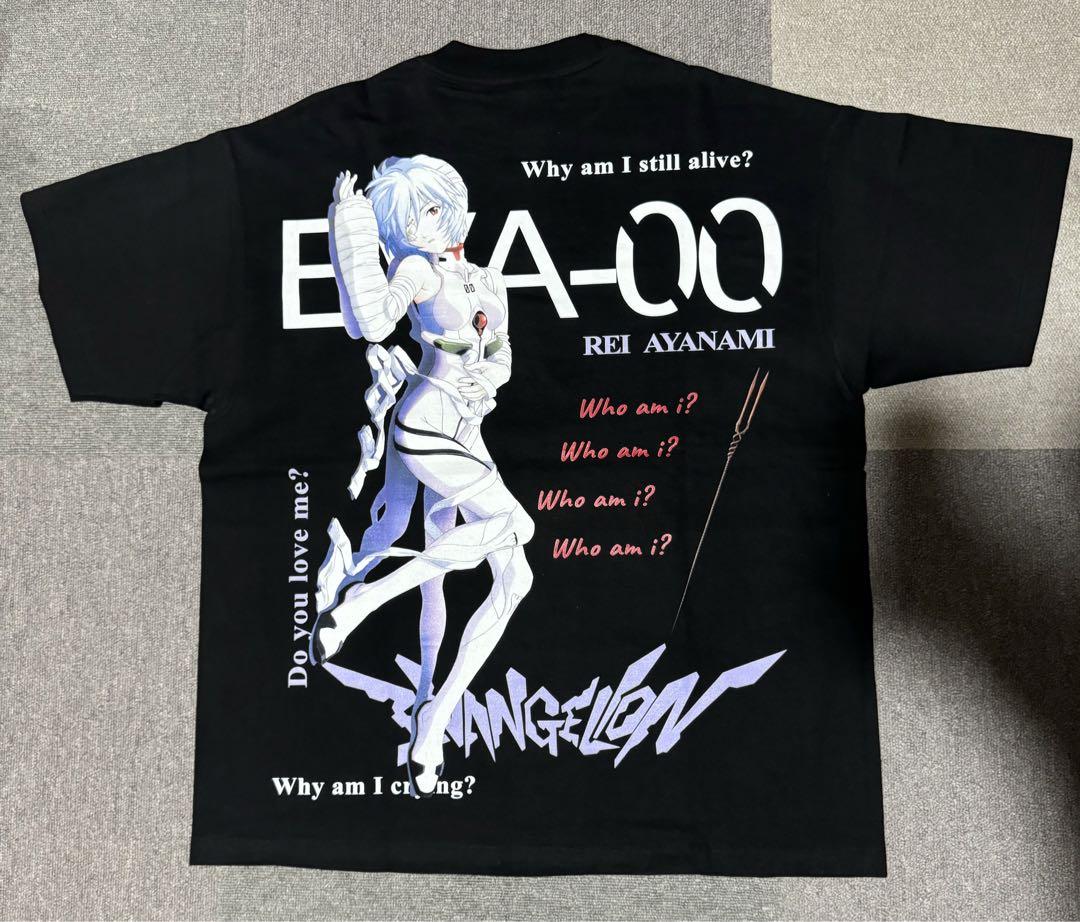 エヴァンゲリオン　綾波レイ　アニメTシャツ　XLサイズ