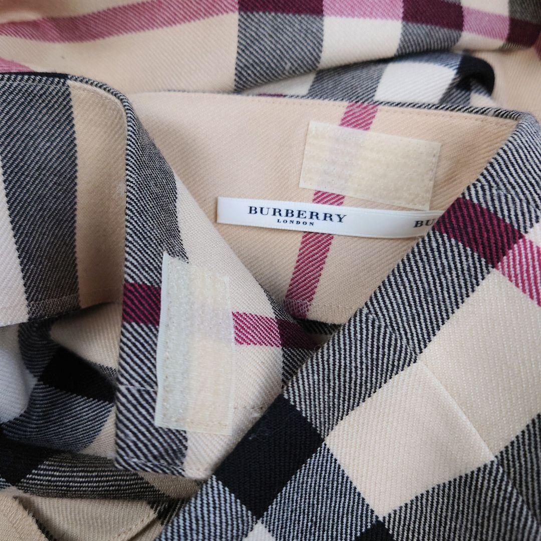 Burberry メガ ノバ チェック チェック柄 ロングスカート 38 丈88
