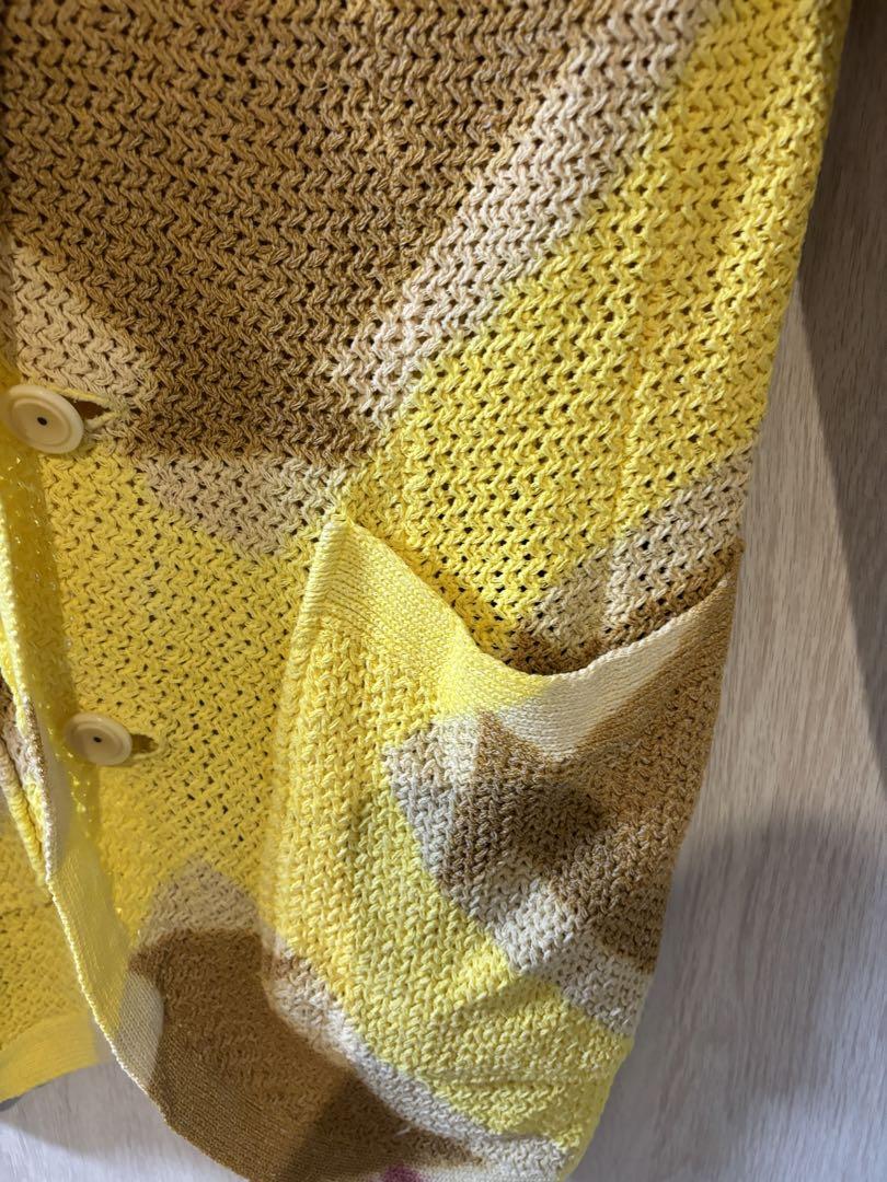 khoki knit カーディガン　ジャケット