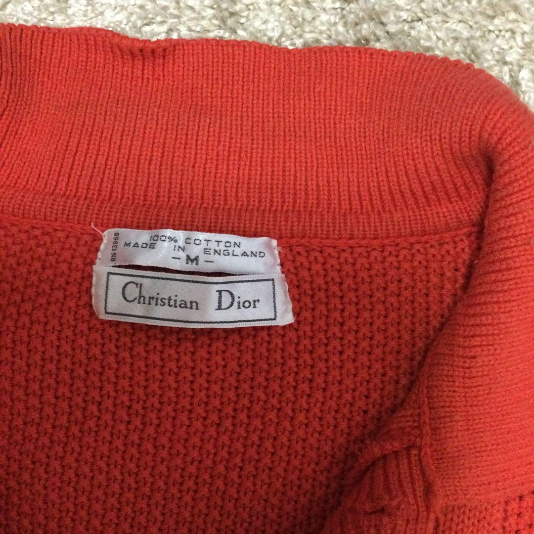 ヴィンテージ ディオール　サマーニット メンズ　［美品］