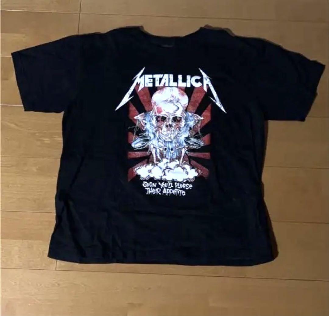 METALLICA グラフィックTシャツ 黒