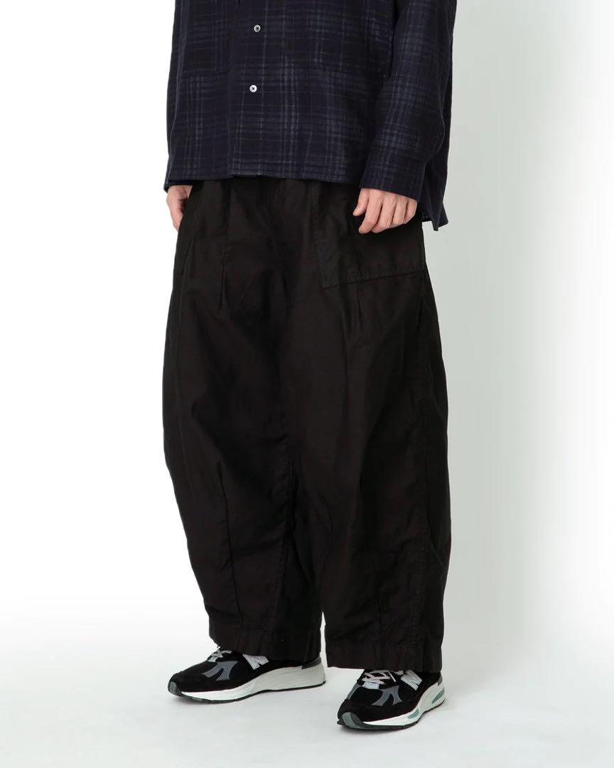 【XLサイズ】　ニードルス　ヒザデルパンツ　ファティーグ　ブラック