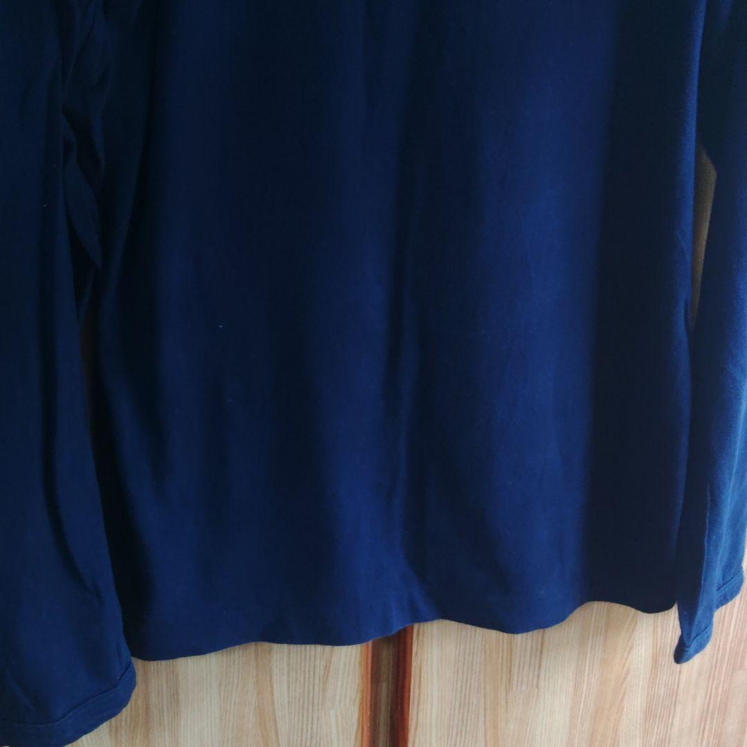 【未使用品】MAROBAYA｜長袖Tシャツ　紺 未使用品】MAROBAYA｜長袖Tシャツ 紺 - メルカリ