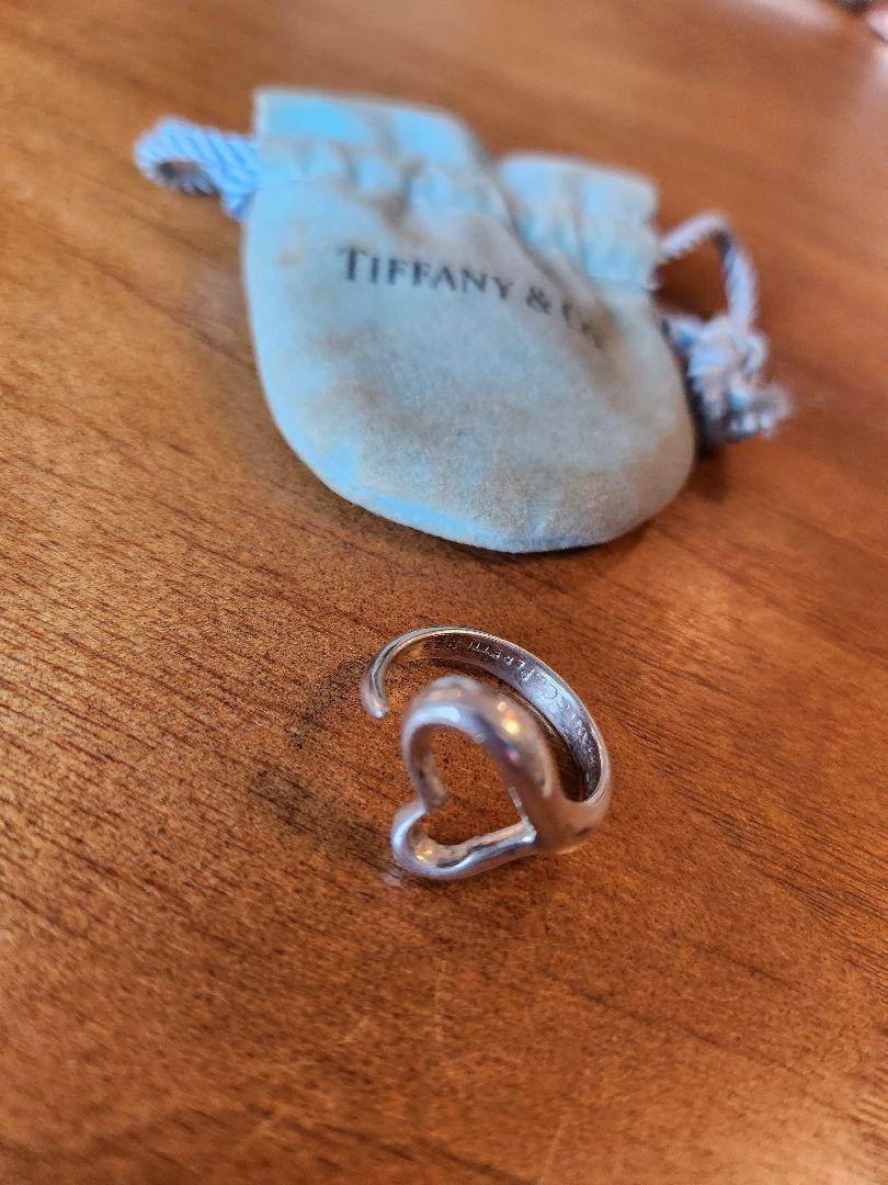 Tiffany オープンハートリング　90年代 ヴィンテージ