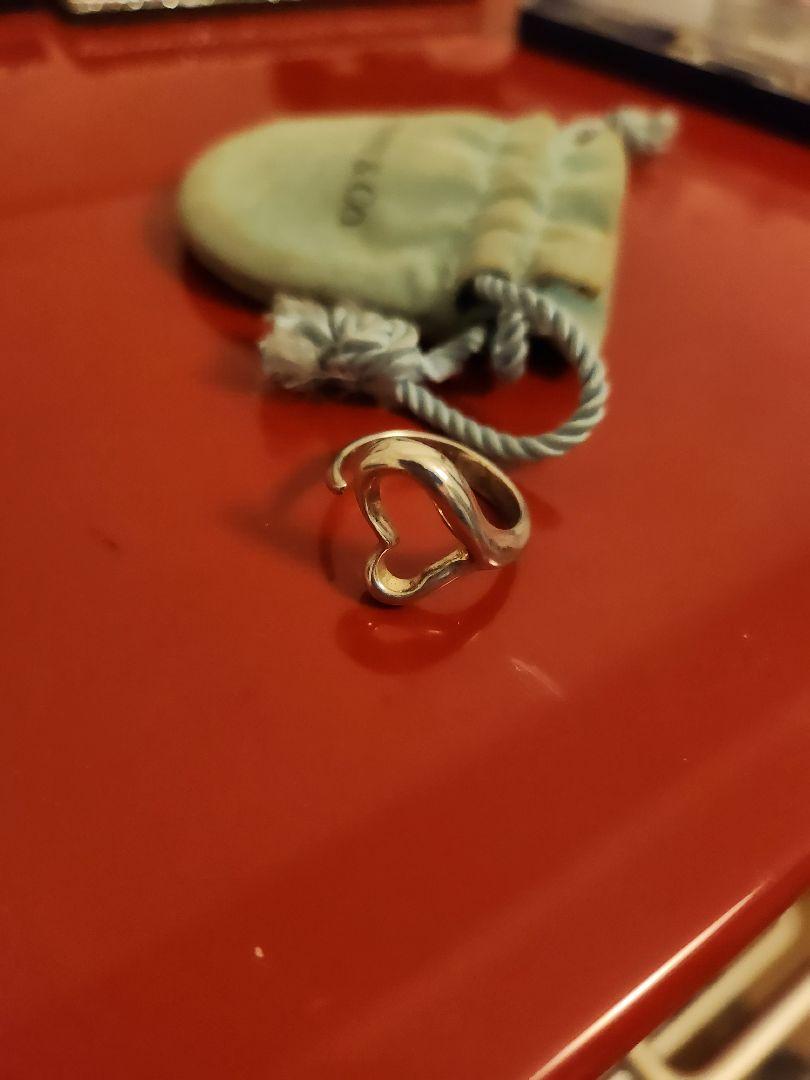 Tiffany オープンハートリング　90年代 ヴィンテージ