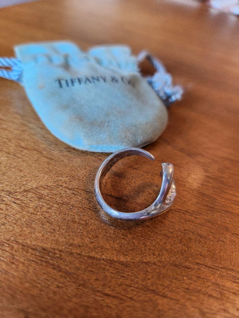 Tiffany オープンハートリング　90年代 ヴィンテージ