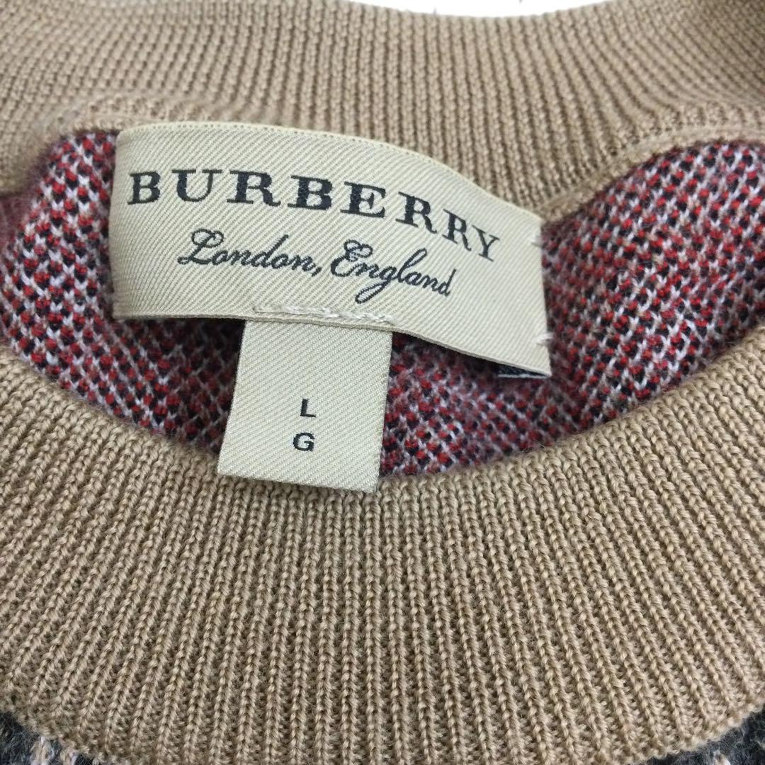 BURBERRY LONDON クルーネックニット　67250416N03S