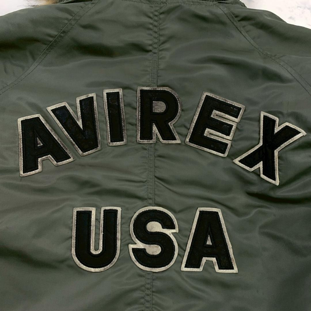バックロゴ AVIREX