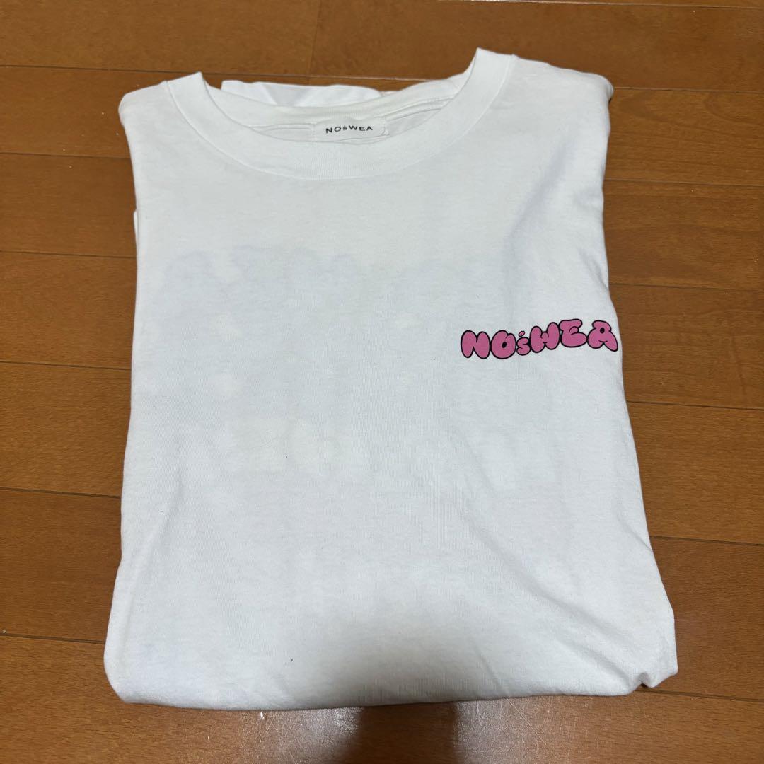 NOsWEA Tシャツ 白 ロゴ