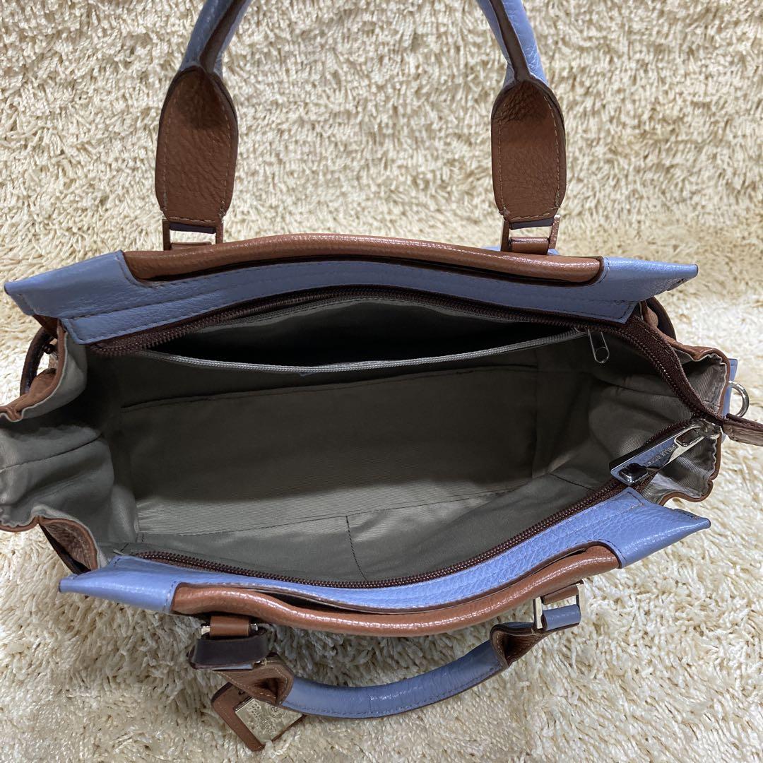 アンミカさんコラボ ペレボルサ PELLE BORSA 3WAYバッグ レザー