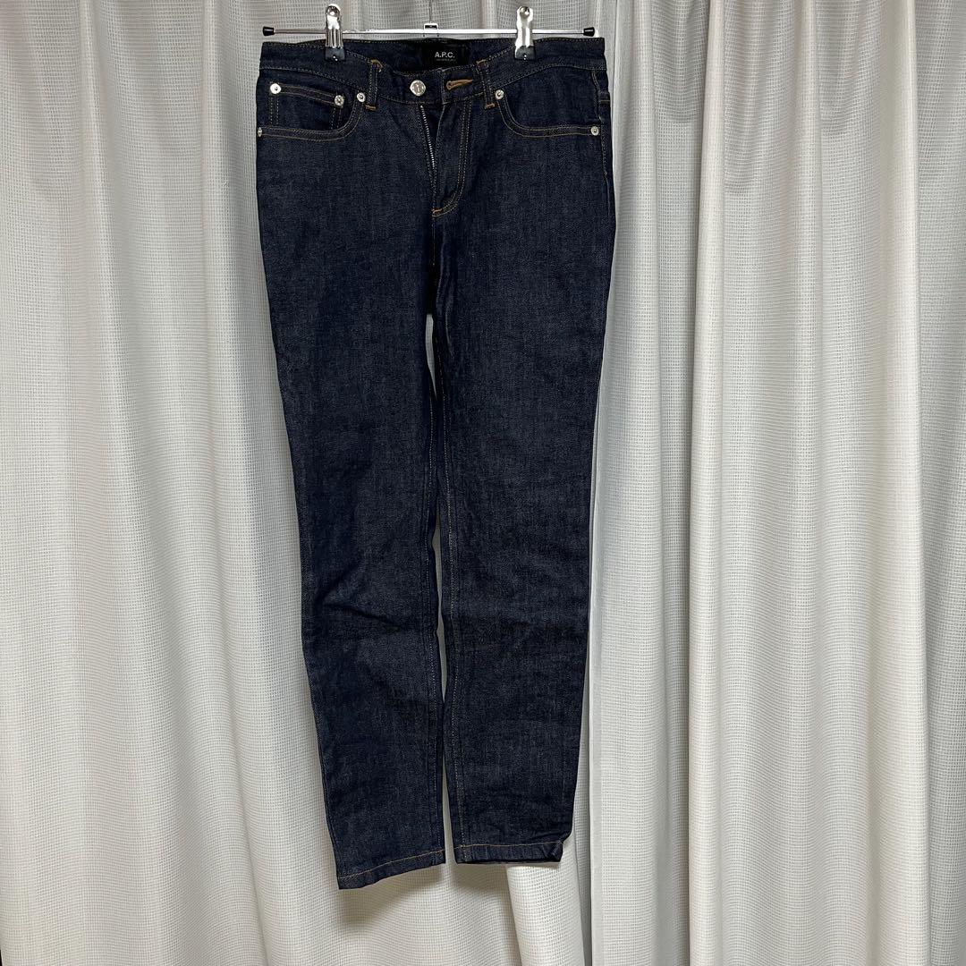 A.P.C JEAN MOULANT INDIGO STRETCH デニムパンツ