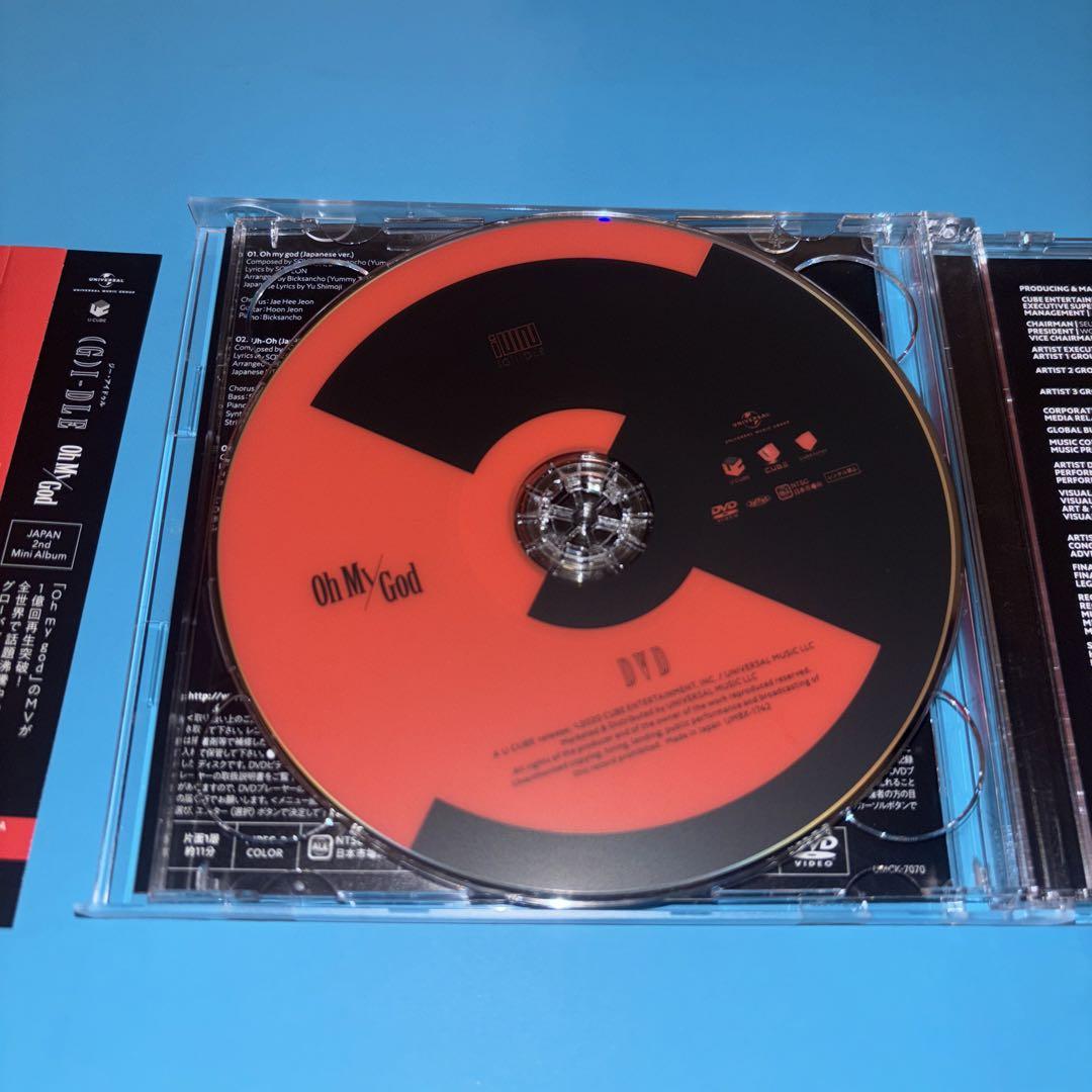 帯付き【初回A】(G) I-DLE Oh my god CD DVD 帯付き【初回A】(G) I-DLE Oh my god CD DVD K-POP・アジア