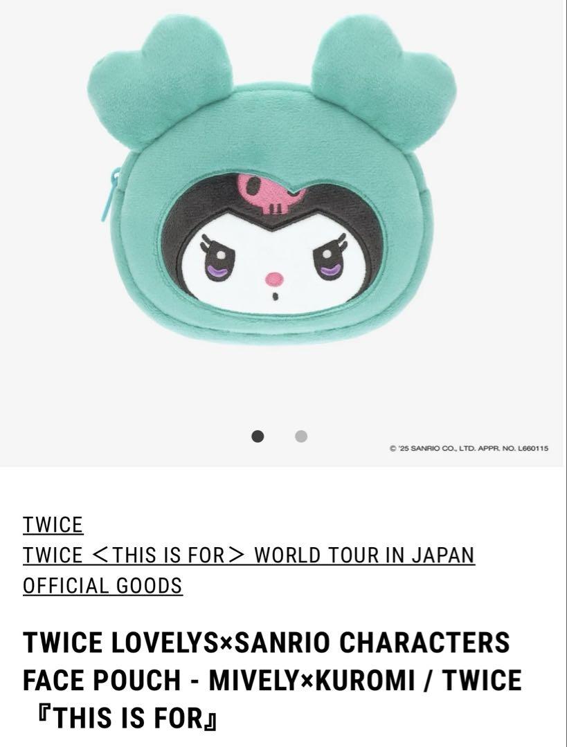 TWICE ミナ ミブリー クロミ サンリオ フェイスポーチ - メルカリ