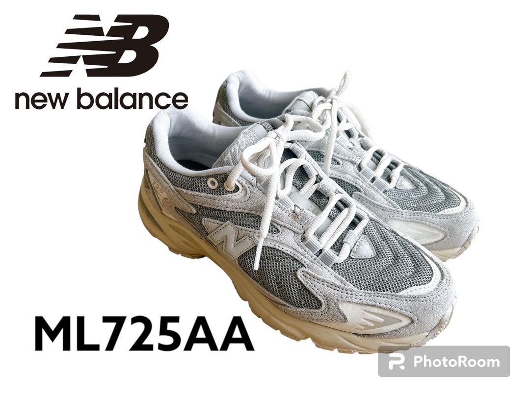 new balanceニューバランスML725AAグレー24cm