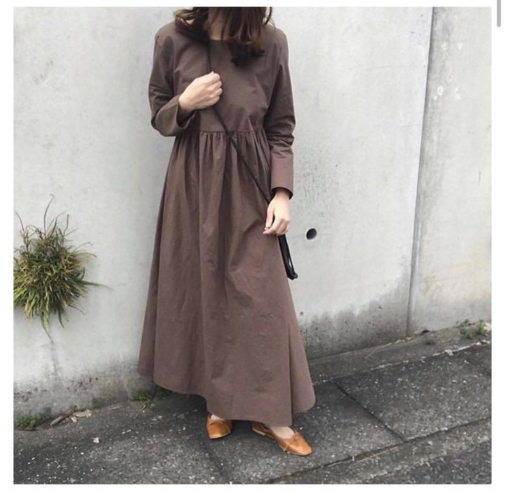 mite 2way オリジナルフレアドレス mite 長袖 original 2way dress