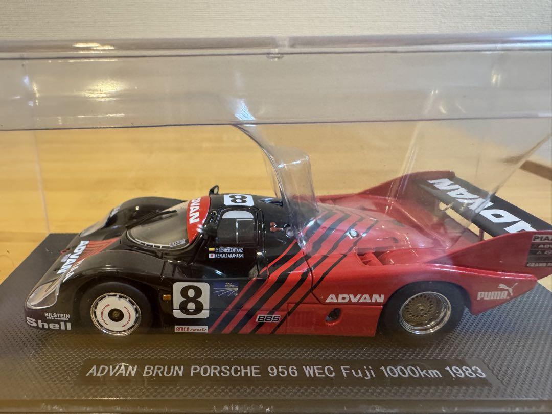 【EBBRO】ADVAN BRUN Porsche 956 Fuji 1983