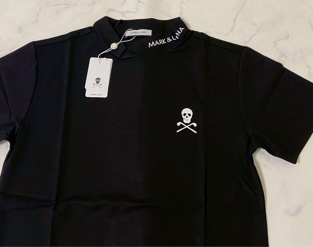 新品 MARK&LONAマークアンドロナ半袖 モックネック 黒 XXL