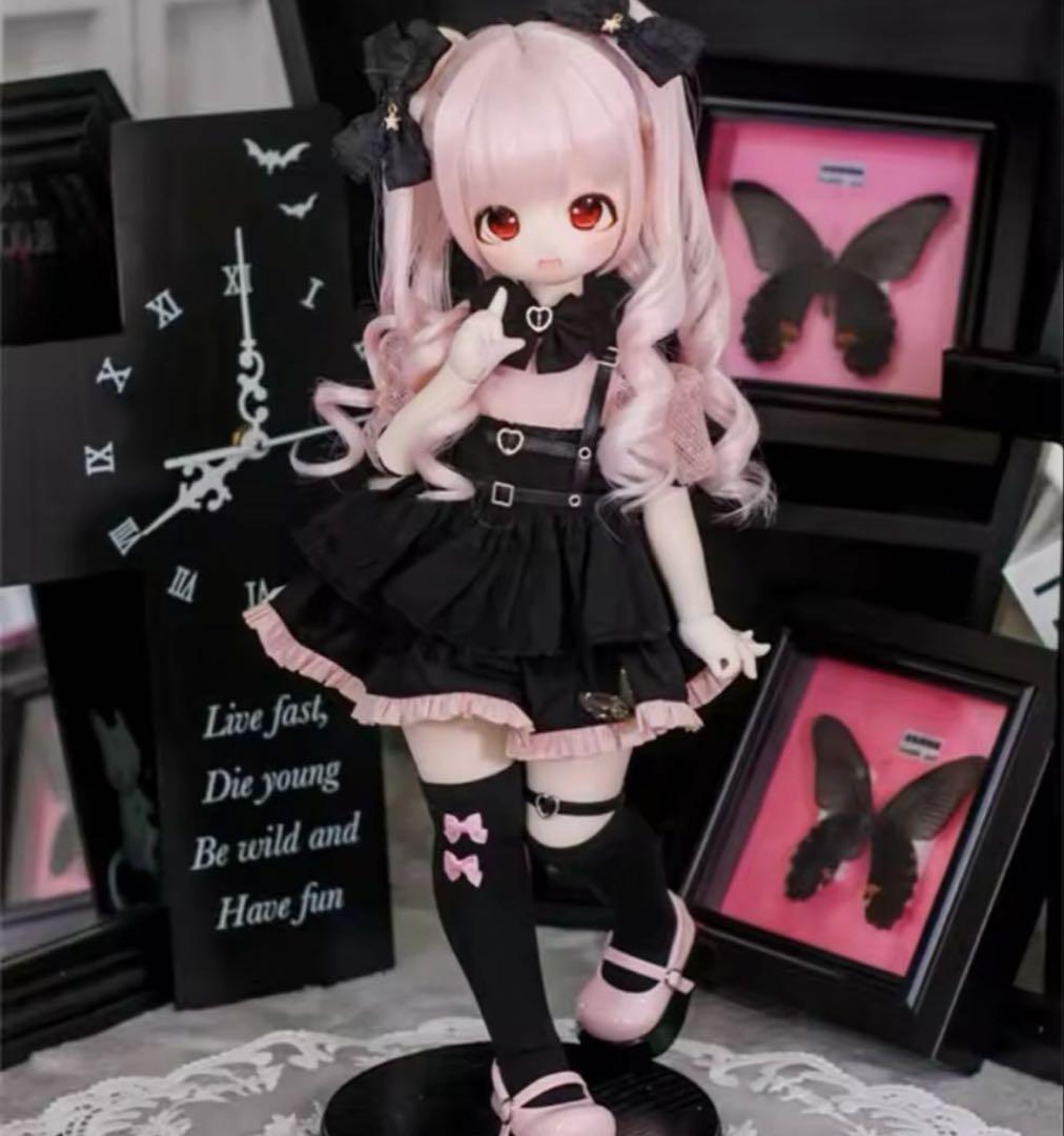 ディーラー様製 MDD ハーネス付き地雷系コーデ ピンク - メルカリ