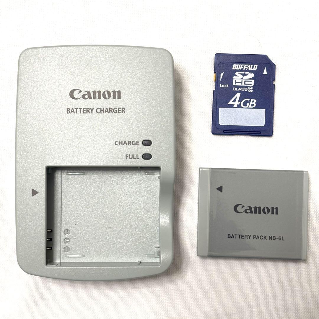 未使用級 キャノン Canon イクシー IXY 32S シルバー デジカメ