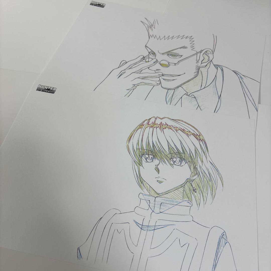 ハンターハンター 限定 即完売品 A4 複製原画 クラピカ レオリオ ハンターハンター 限定 即完売品 A4 複製原画 クラピカ レオリオ