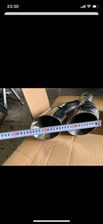 マフラーチップ アメ車 オフロード hEka2-m29650476488 斜切り 斜め出し 国産お得