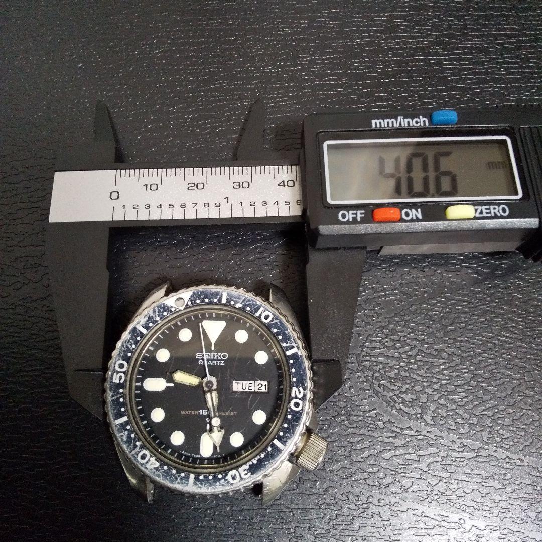 SEIKO ダイバー7548-7000 クォーツ 腕時計 水深150m ジャンク