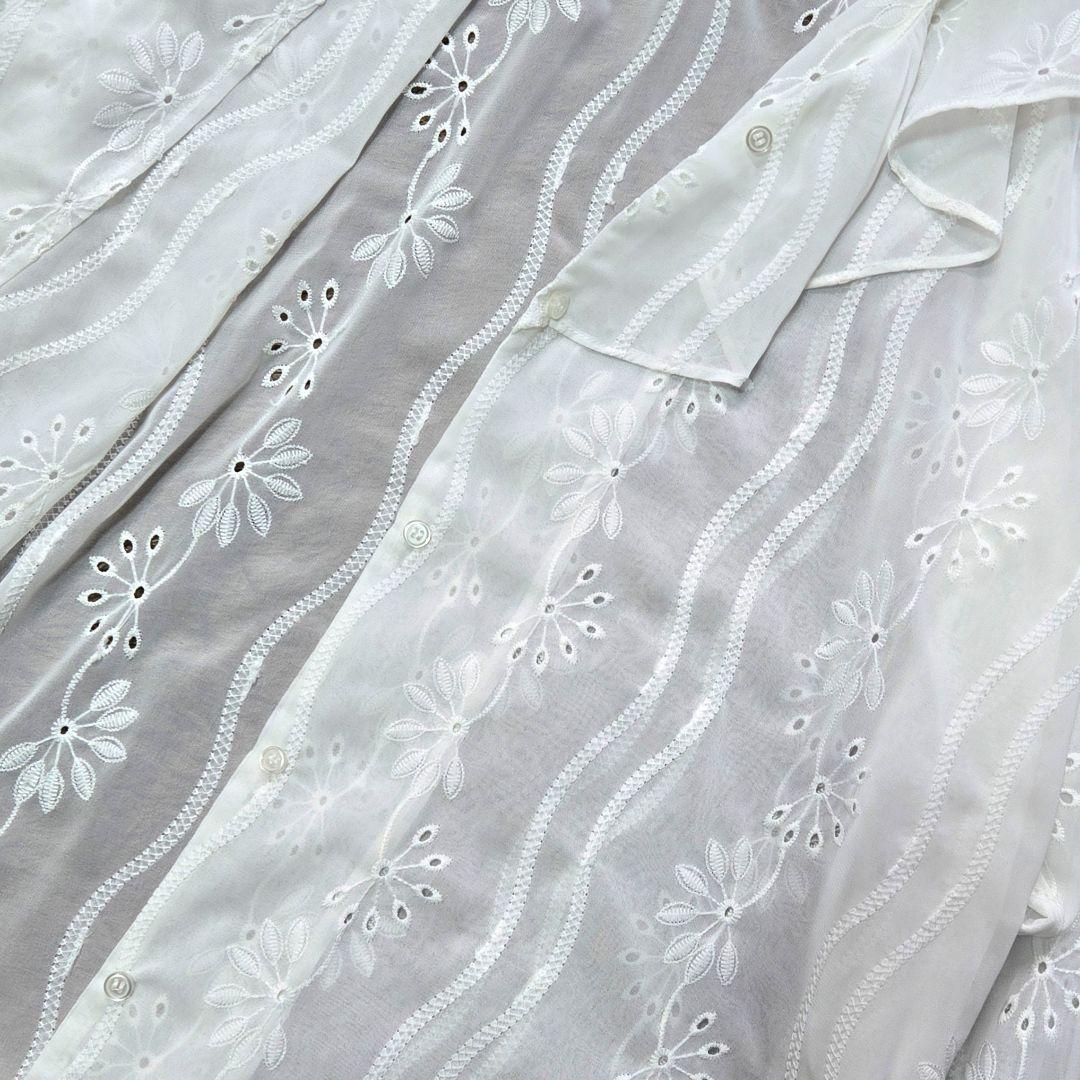 COLLAGE GALLARDA GALANTE 24SS 刺繍フリルブラウス - メルカリ