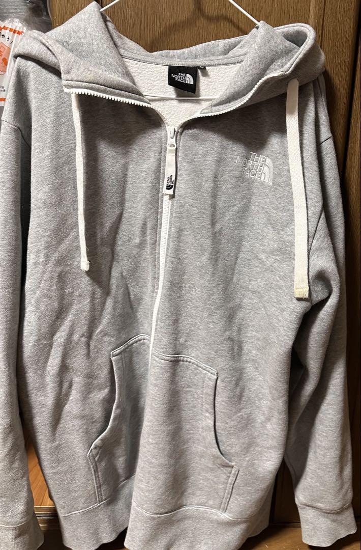 THE NORTH FACE グレー フルジップパーカー Lサイズ