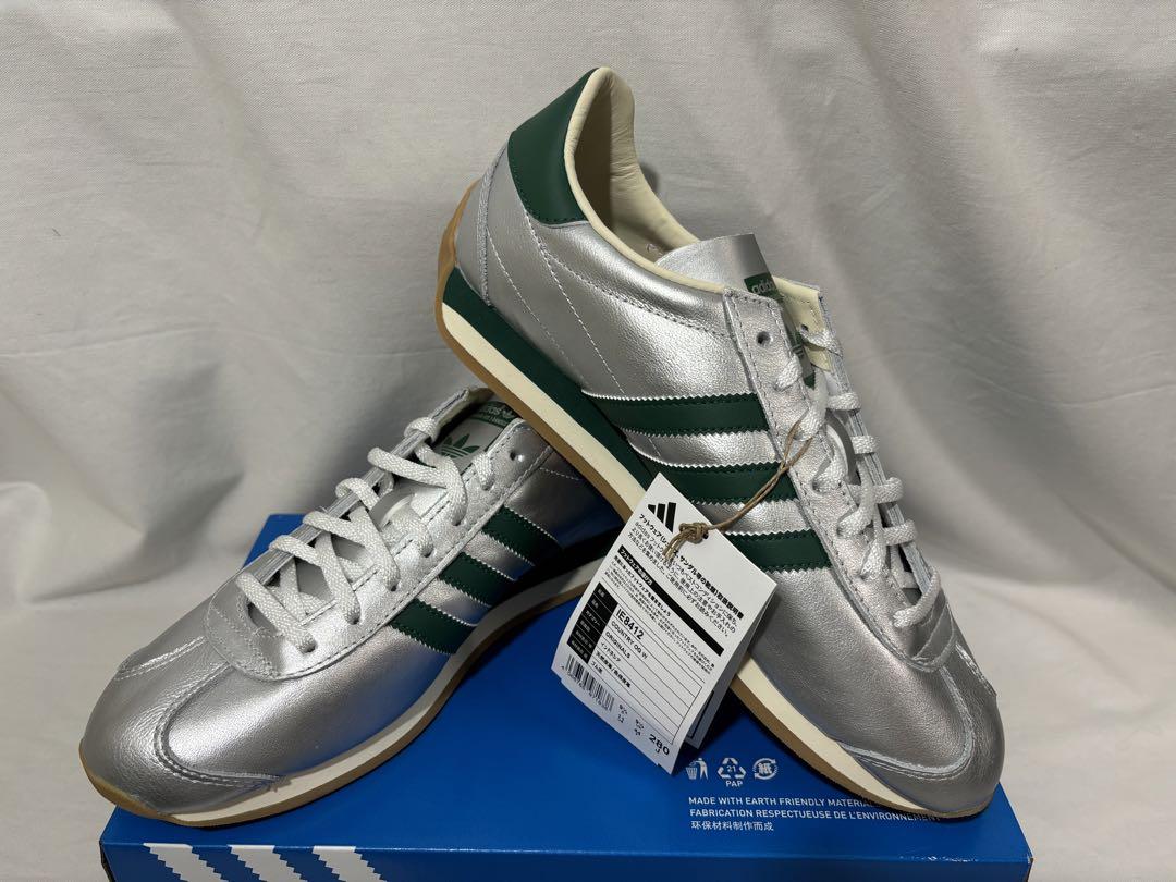 [ADIDAS] スニーカー カントリー COUNTRY OG W シルバーグリーン 国内8月16日発売予定】 アディダス オリジナルス ウィメンズ