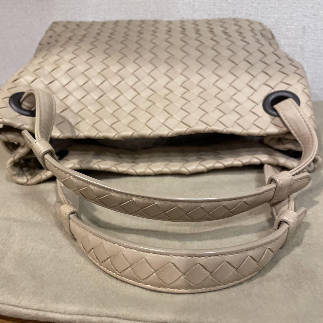 BOTTEGA VENETA】ガルダバッグ レザー ピンクベージュ