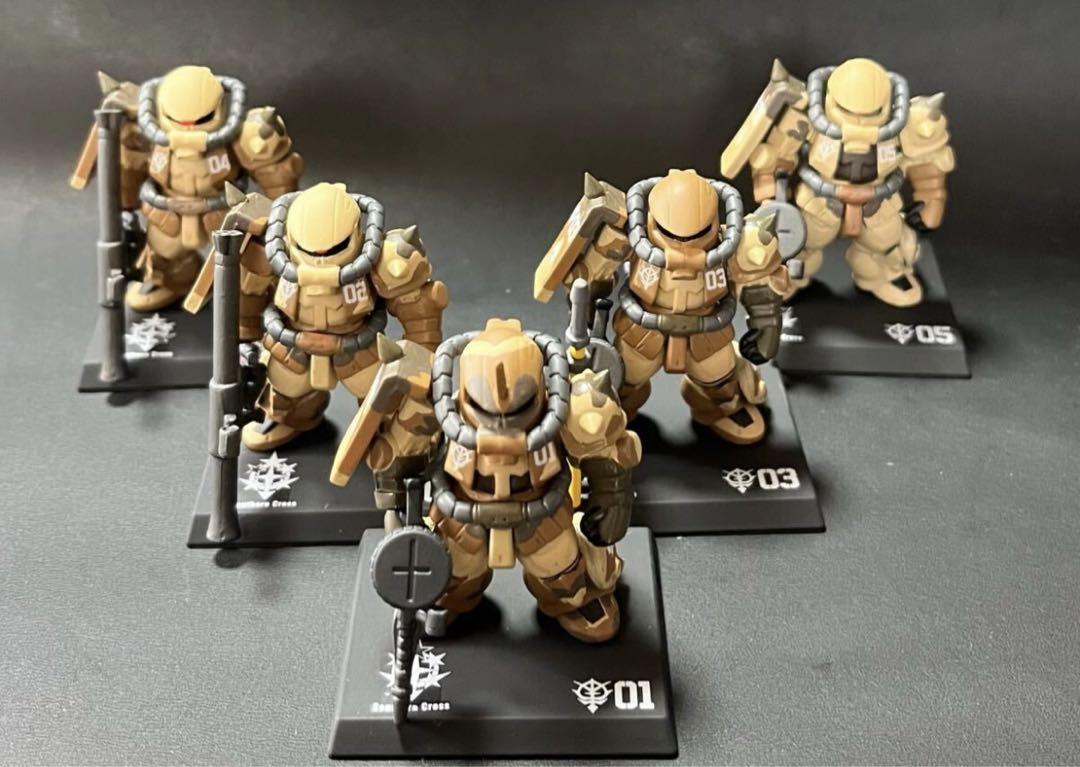 男性に人気！ ガンダムコンバージ メルカリ - リペイント サザンクロス隊5体セット コミック・アニメ