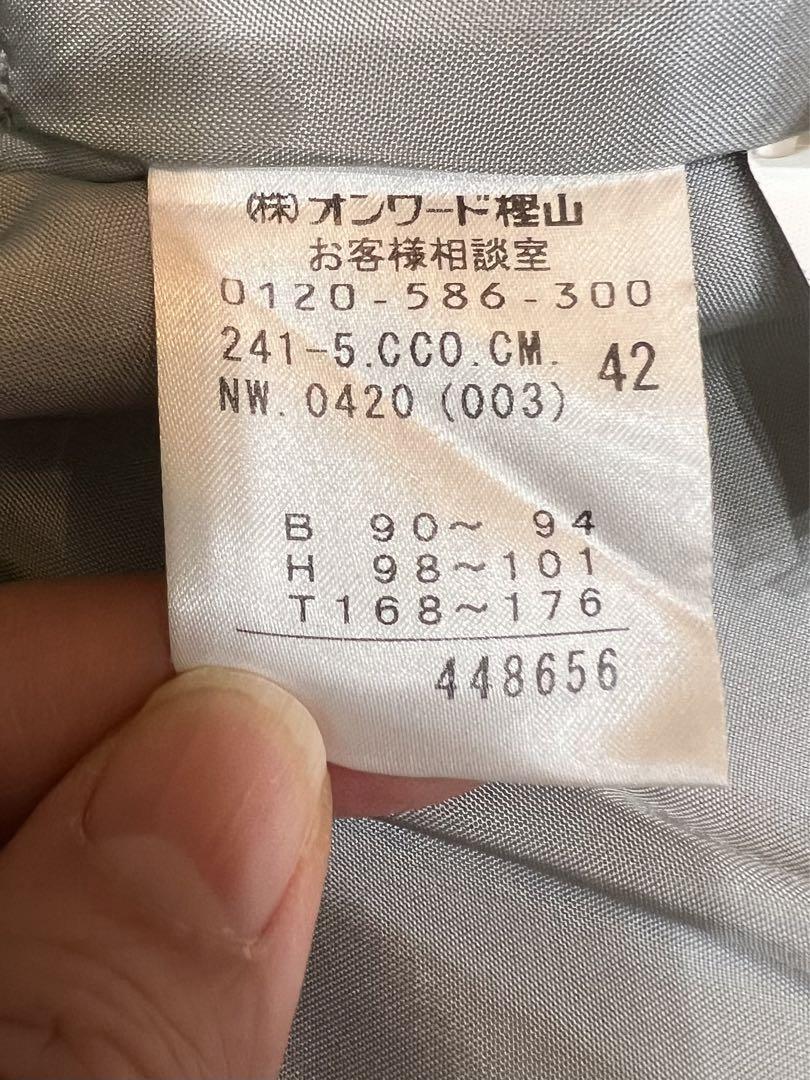 オンワード樫山iCB ウールコート サイズ42