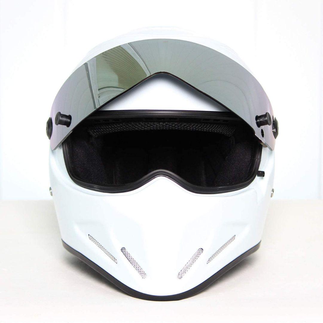 られており ホワイト バンディットフルフェイスオンロードガラス繊維 ヘルメット Fd7LK-m29659848186 ATV-4 トフルフェ