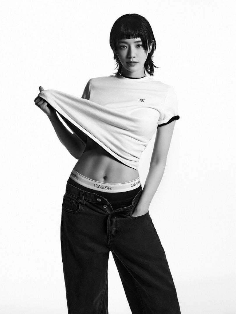 Calvin Klein ショートスリーブ アーカイブロゴクルーネックTシャツ