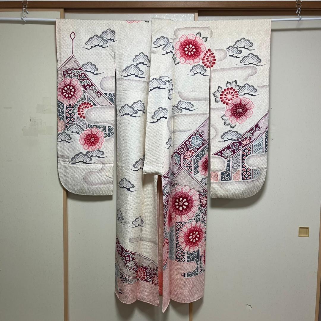 専用 KN2111 準美品 振袖身丈158cm着物 正絹 成人式 卒業式 結婚式 専用 KN2111 準美品 振袖身丈158cm着物 正絹 成人式 卒業式 結婚