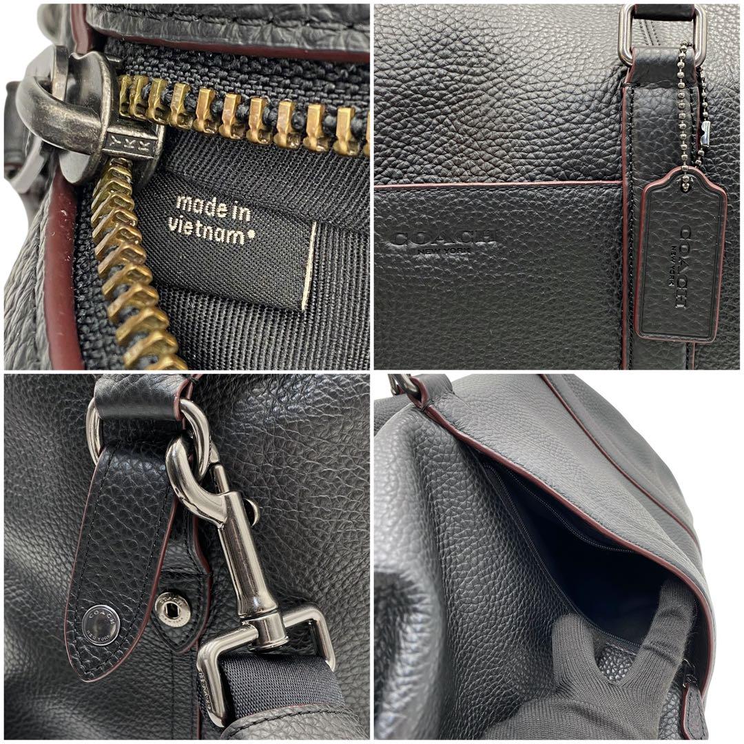 未使用級　coach コーチ　2WAY ボストンバッグ　ショルダー　トレッカー