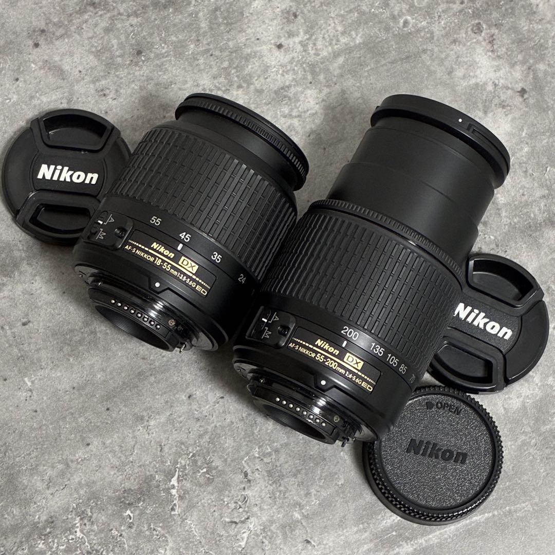 ⭐️美品⭐️ニコン Nikon D80 & ダブルズームレンズ ショット数51回！