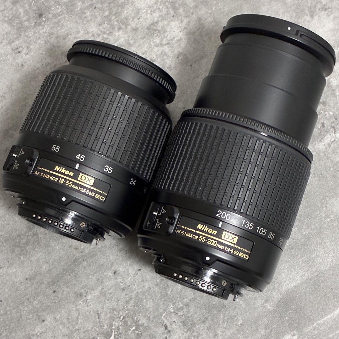 ⭐️美品⭐️ニコン Nikon D80 & ダブルズームレンズ ショット数51回！